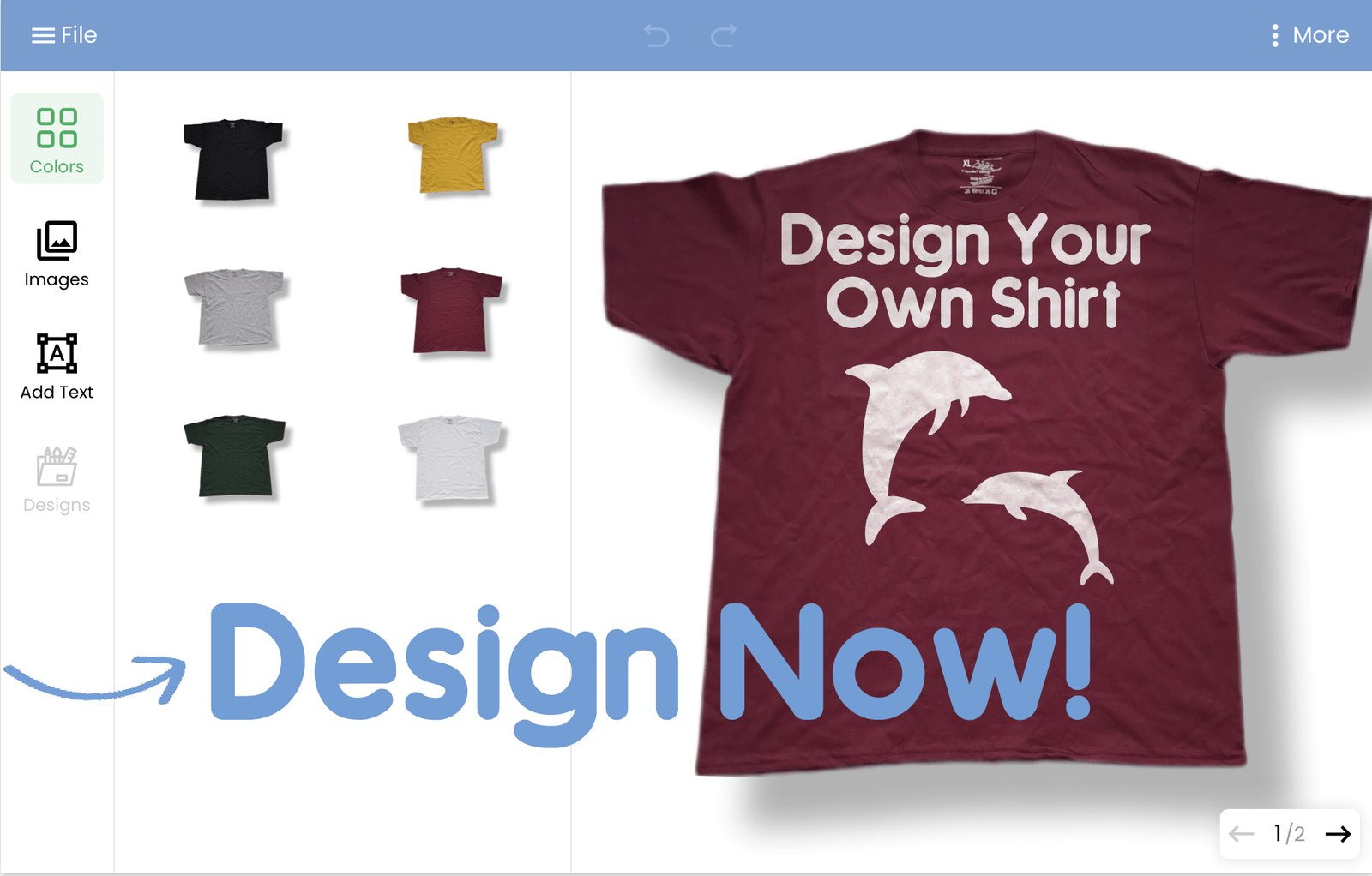 Design your own shirt