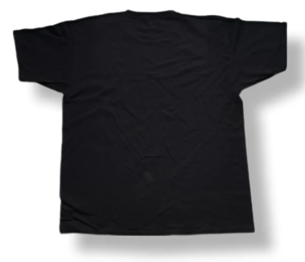 Black t-shirt Blank Back