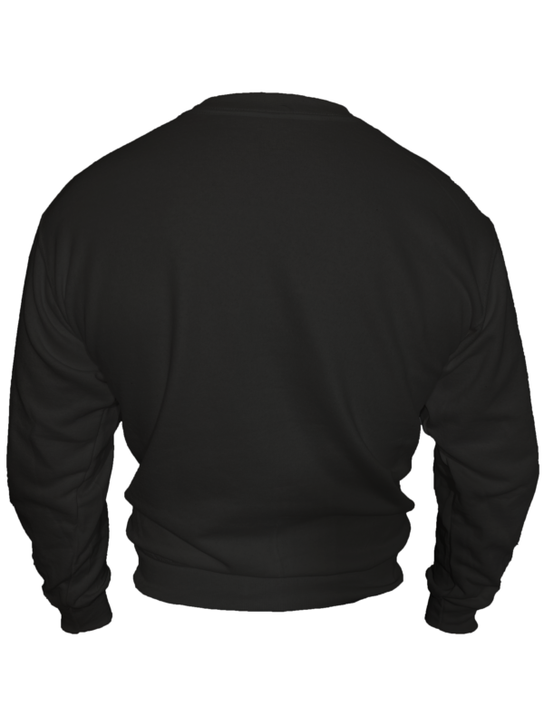 ClassicVintageWear Black Sweatshirt Back Blank