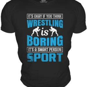 Wrestling Tshirt Design Its Okay 4552376 3