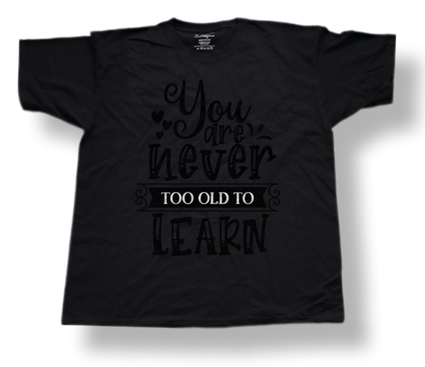 You are never too old to learn 01