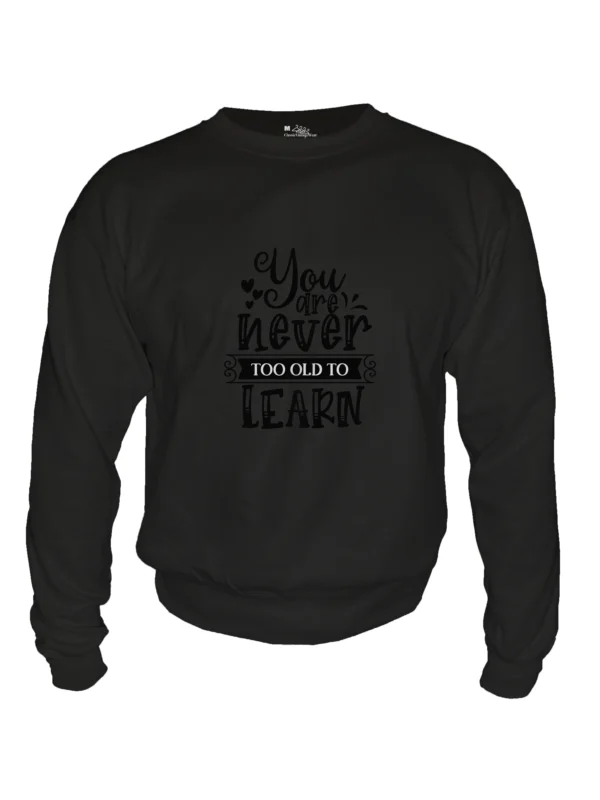 You are never too old to learn 01
